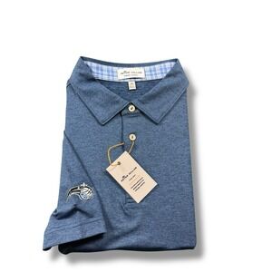 NWT $89 Peter Millar Summer Comfort NBA Orlando Magic Crown Sport Polo Shirt XL